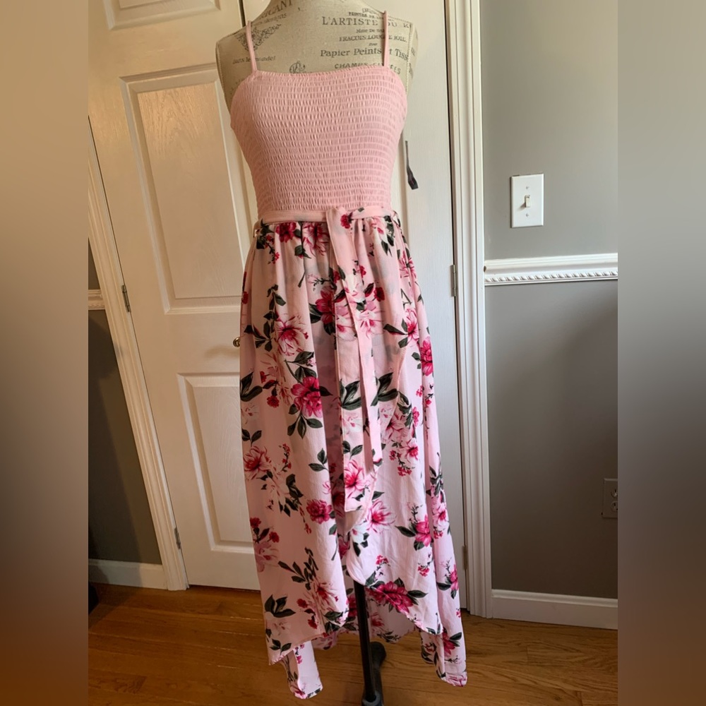Tube top, hi/low dress, NWOT